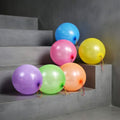 50 thickened neon-colored boxing balloons, sturdy and durable, with rubber band handles, suitable for children's birthday parties, wedding gift bags, etc. Vatoyum Balloons