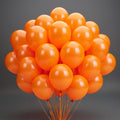 Orange Balloons 12 inch, Orange Latex Balloons 50pcs Party Balloons for Graduation Halloween Fall Tropical Thanksgiving Birthday Party Decorations Vatoyum Balloons