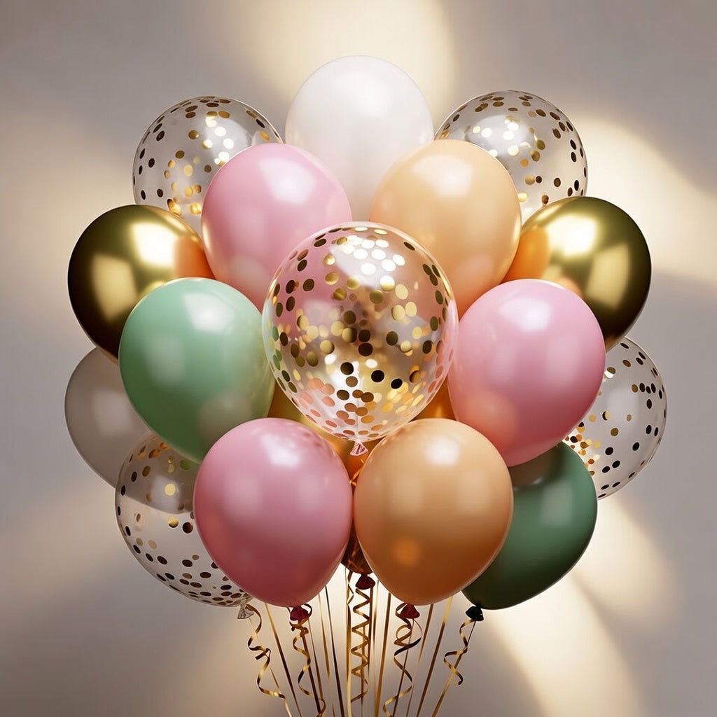 Sage Green and Dusty Pink Balloons, Retro Pink Muted Green White Gold Baby in Bloom Balloons for Girls Women Floral Fairy Wildflower Camping Birthday Woodland Baby Shower Garden Tea Party Decorations Vatoyum Balloons