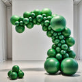 Dark Green Balloons 127 pcs Different Sizes of 36 18 12 10 5 Inch Hunter Emerald Forest Green Balloon Arch Kit Garland for Graduation Christmas Jungle Birthday Party Decorations Vatoyum Balloons