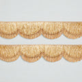 Gold Scalloped Layered Fringe Banner - 5 Ft. | Bachelorette Party Decorations, Birthday Party Decor, HBD Decor, Photo Booth Banner Backdrop Vatoyum Balloons