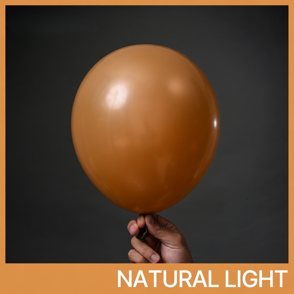 Light brown balloons, 100 balloons per pack, in different sizes (18, 12, 10, 5 inches), caramel brown, beige, bohemian, and neutral-colored latex balloon arch sets, suitable for birthday, wedding, and baby shower decorations. Vatoyum Balloons