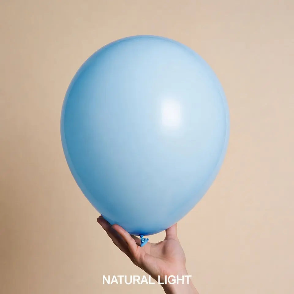 Light Blue Balloons 140 pcs Different Sizes of 18 12 10 5 Inch Baby Pastel Sky Blue Balloon Arch Kit Garland for Graduation Baby Shower Gender Reveal Birthday Party Decorations Vatoyum Balloons