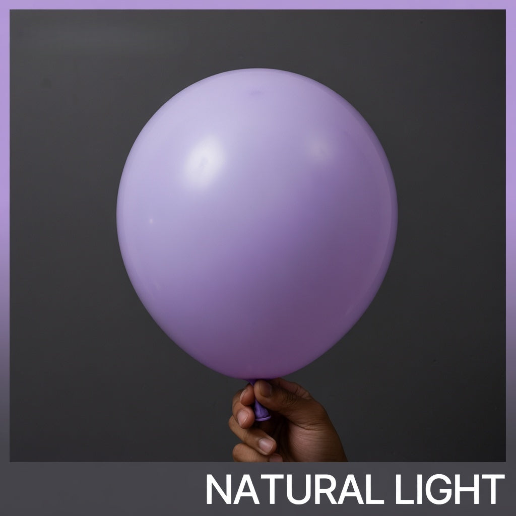 Lavender balloons, 120 balloons per pack, in different sizes (18, 12, 10, 5 inches), light purple balloon arch set, suitable for baby showers, birthday parties, party decorations. Vatoyum Balloons