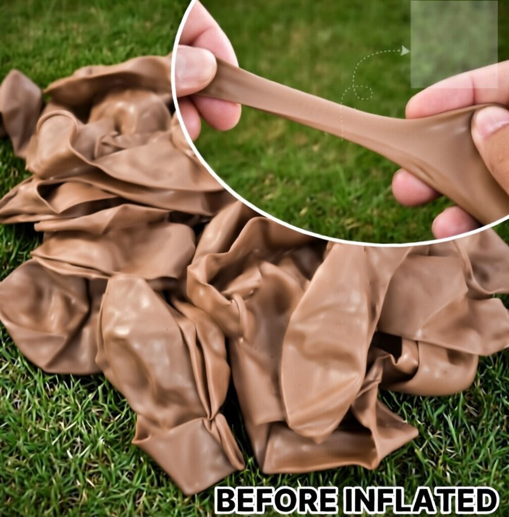 Brown Balloons 12 inch, Brown Latex Balloons 50pcs Party Balloons for Birthday Baby Shower Wedding Thanksgiving Anniversary Party Decorations Vatoyum Balloons