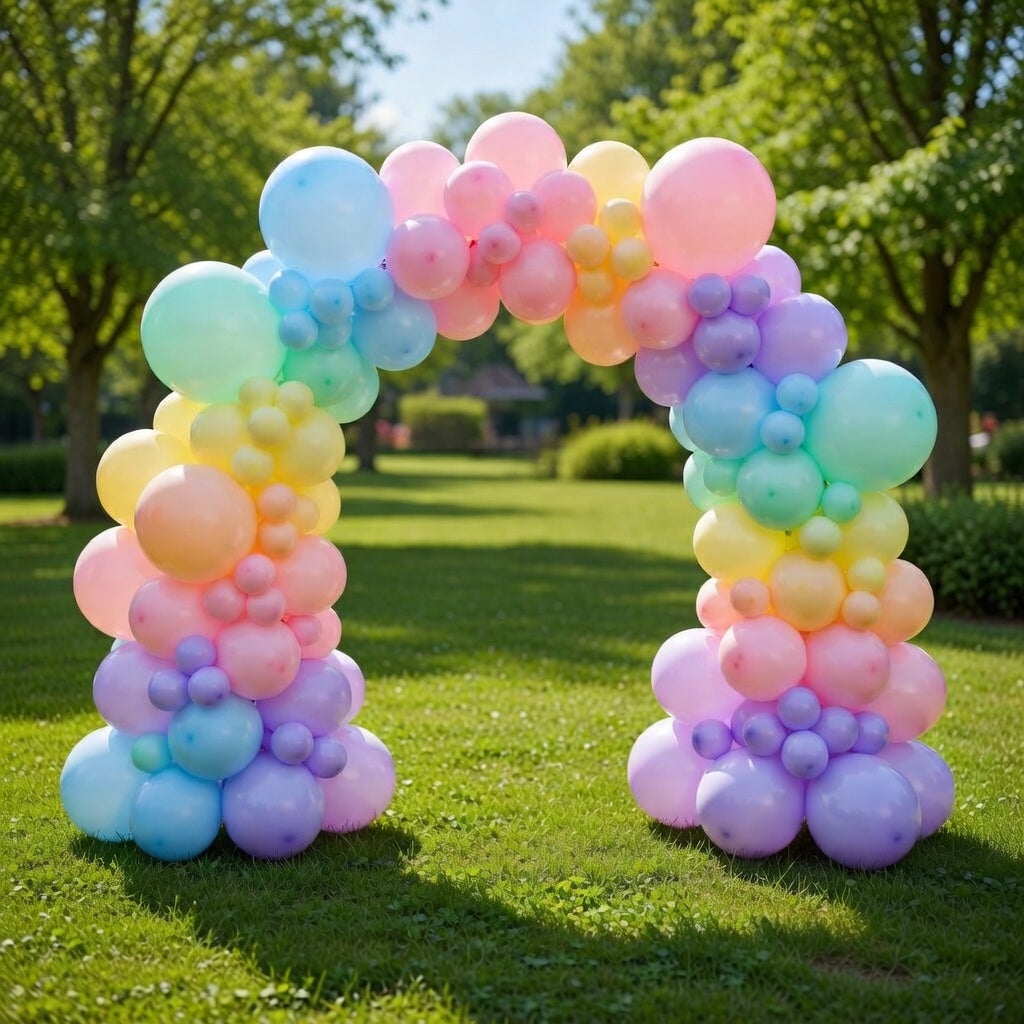 Rainbow Balloon Arch Kit, 162Pcs Macaron Assorted Colorful Party Balloon Garland Kit for Baby Shower, Wedding, Engagements, Birthday, Gender Reveal, Anniversary, Easter Decorations Vatoyum Balloons