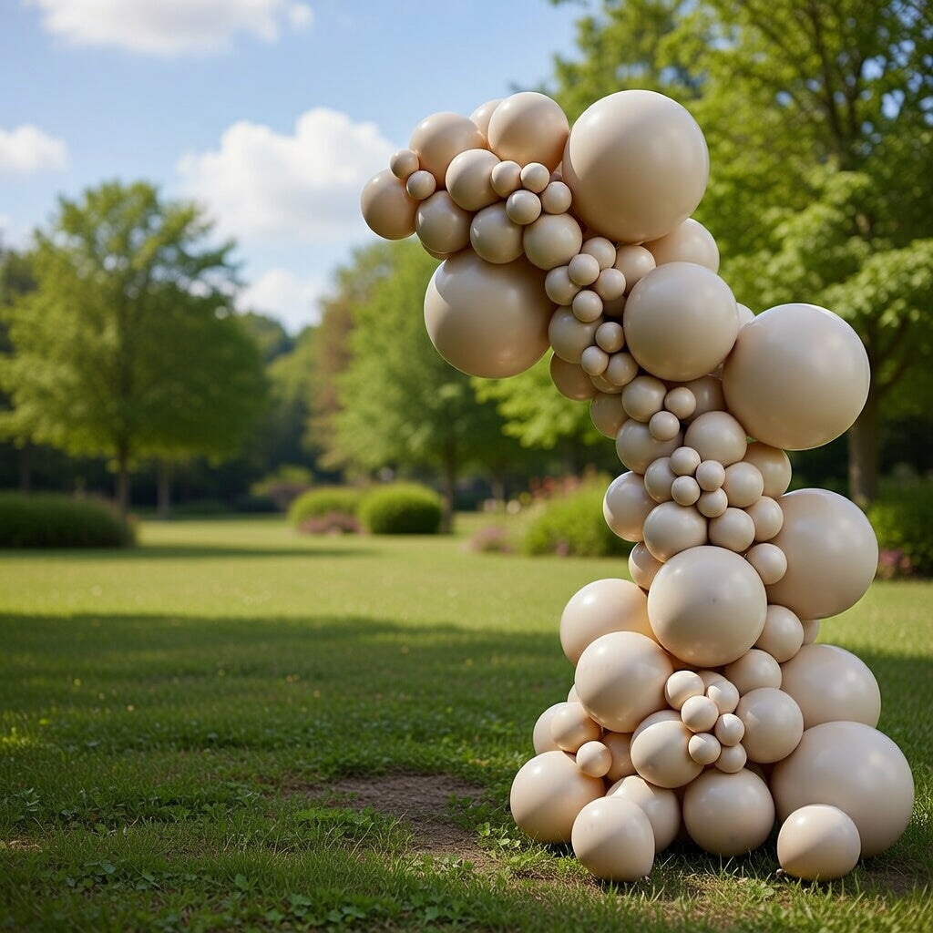 129pcs Ivory white Balloons Different Sizes 18 12 10 5 Inch Latex Balloon Garland Arch for Party Decoration Birthday Gender Reveal Wedding Anniversary Baby Shower Party Supplies Vatoyum Balloons