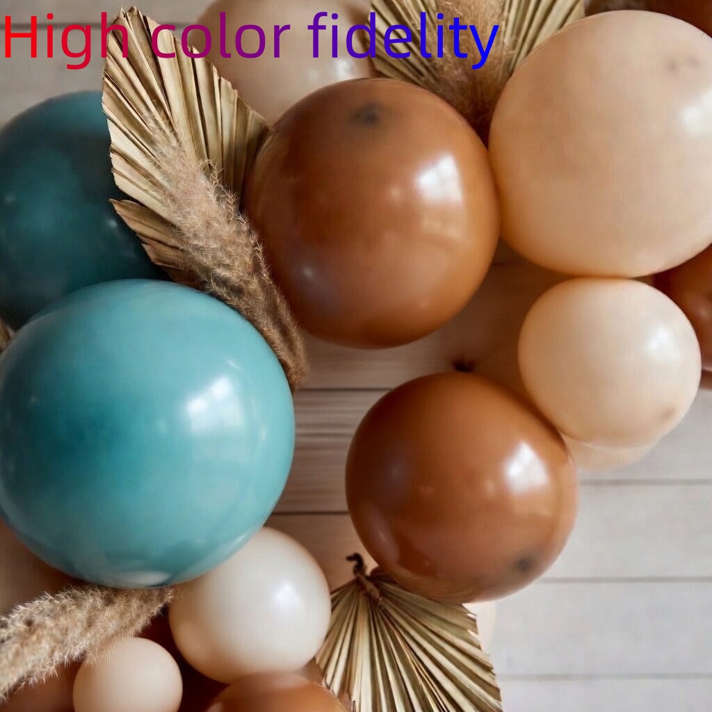 Blue Brown Baby Shower Balloons,157pcs Light Blue Coffee Brown White Ivory Balloon Garland Arch Kit for Baby Shower Bridal Shower Boy Girls Birthday Wedding Party Teddy Bear Party Decorations Vatoyum Balloons