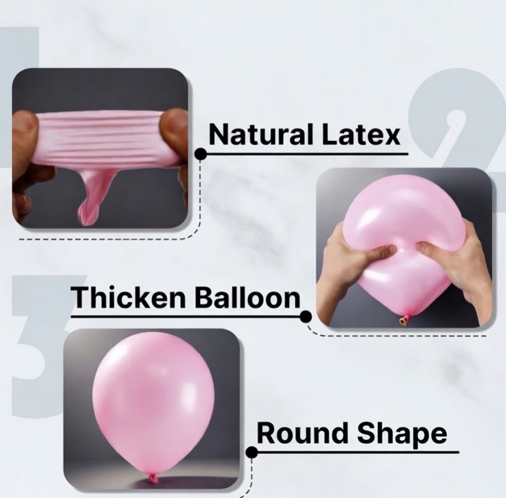 Light Pink Balloons 12 inch, Pastel Pink Latex Balloon 50pcs Party Balloons for Graduation Bridal Baby Shower Gender Reveal Birthday Party Decorations Vatoyum Balloons