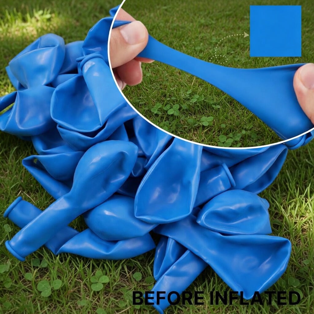 60pcs Blue and Orange Balloons 12inch with White Orange and Royal Blue Latex Balloons for Space Baby Shower Birthday Party Decorations Vatoyum Balloons